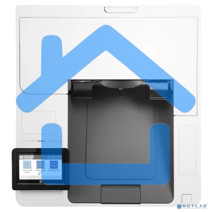 Принтер лазерный HP LaserJet Enterprise M611dn (7PS84A), A4, ч/б, печ. до 61 стр/мин., 1200 x 1200 dpi, USB, RJ-45