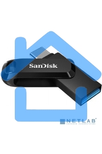 Флешка USB Sandisk 128 Gb Ultra Dual Go SDDDC3-128G-G46 USB3.1 черный