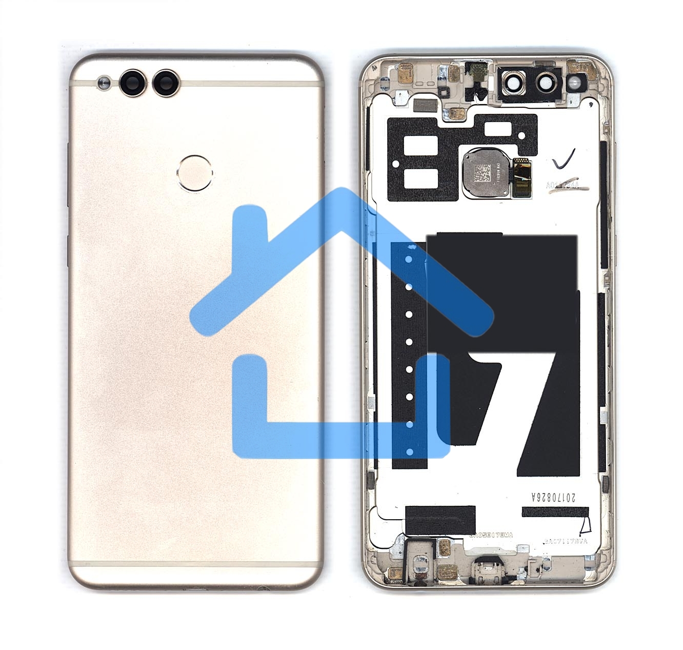 Задняя крышка для Huawei Honor 7X золотая