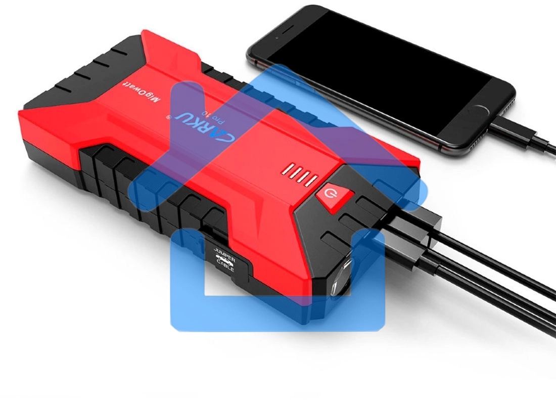 Устройство пусковое CARKU PRO-10пусковой ток 300А, пиковый 800А, емкость 13000мАч