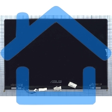 Крышка для Asus UX302LA синяя