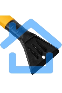 Щетка сметка со скребком Denzel телескоп, поворотная голова, 750-1120 мм