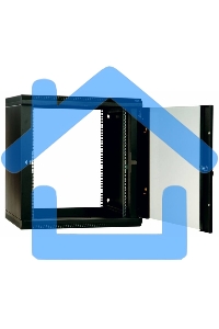 Шкаф телекоммуникационный настенный разборный 6U (600 x 650) дверь стекло