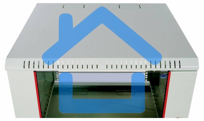 Шкаф телеком. настенный разборный 15U (600х520) дверь стекло (ШРН-Э-15.500) (1 коробка)