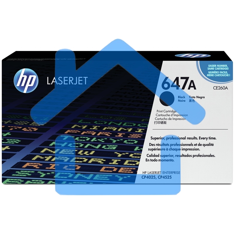 Картридж лазерный HP CE260A черный CLJ CP4025/CP4525 (8500стр.)