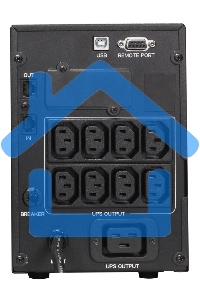 Источник бесперебойного питания Powercom Smart King Pro+ SPT-3000-II LCD 2400Вт 3000ВА черный