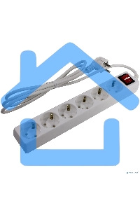 Сетевой фильтр ExeGate EX119392RUS SP-6-3G (6 розеток, 3м, евровилка, серый)