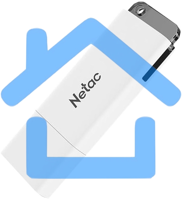 Флешка USB R/W Netac 512Gb U185 NT03U185N-512G-30WH USB3.0 белый