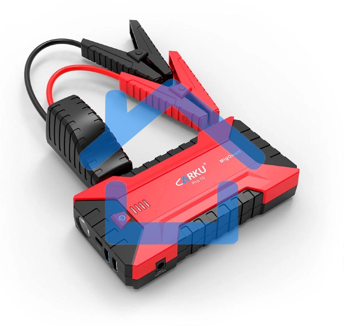 Устройство пусковое CARKU PRO-10пусковой ток 300А, пиковый 800А, емкость 13000мАч