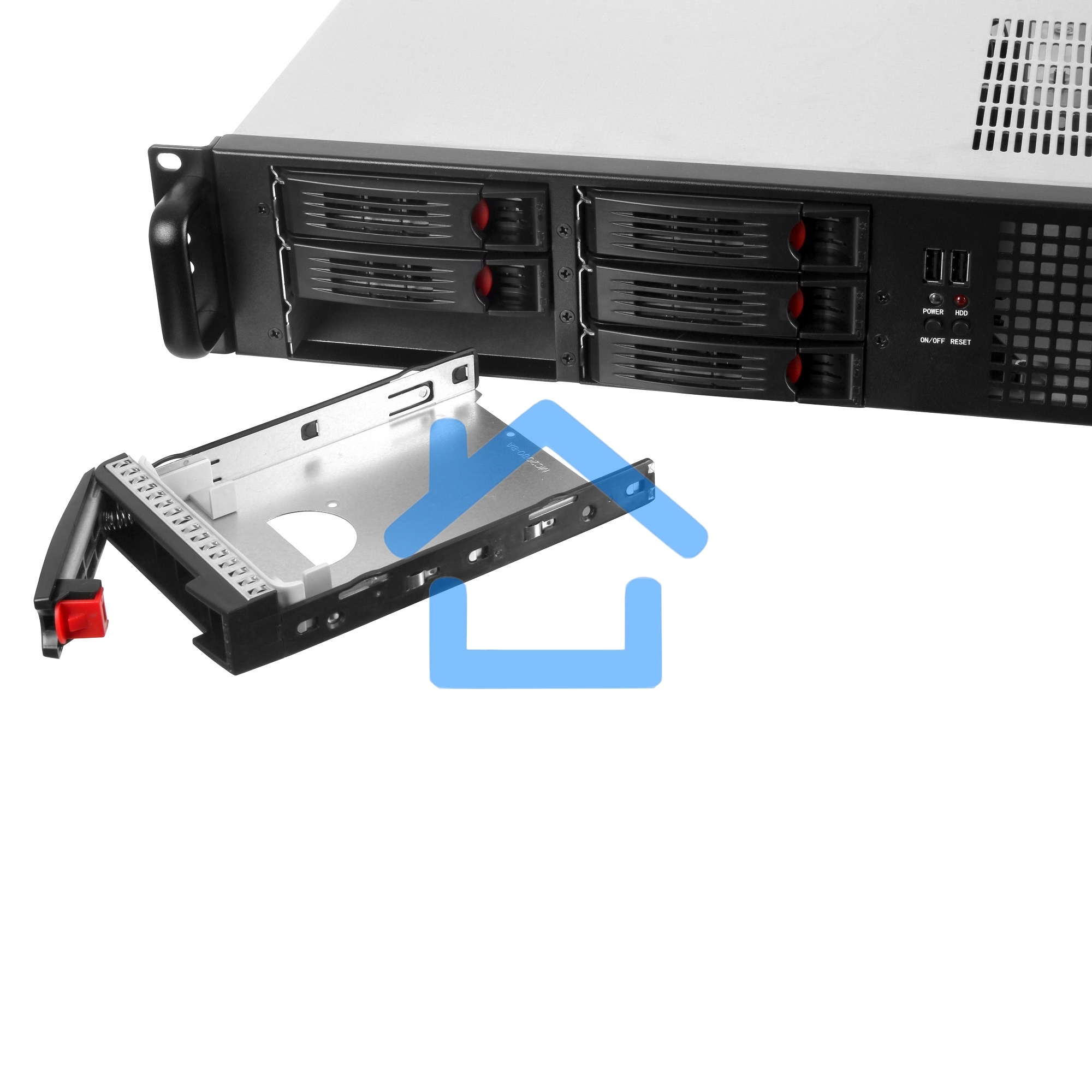 Серверный корпус ExeGate Pro 2U660-HS06 (RM 19