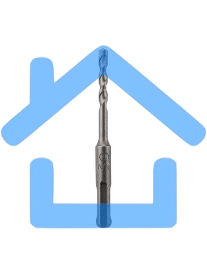 Бур по бетону 6x110x50 мм крестовая пластина SDS PLUS Kranz