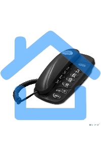 Проводной телефон teXet TX-238 черный