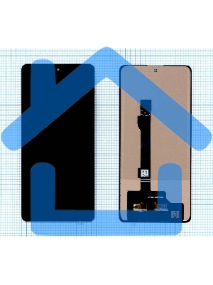 Дисплей для Xiaomi Redmi Note 12 Explorer Edition (TFT) черный