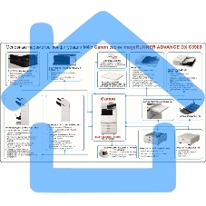 МФУ лазерное Canon imageRUNNER ADVANCE DX C3935i, А3, цветной, печ. до 35 стр/мин., 1200 x 1200 dpi (печ.), 600 x 600 dpi (скан.), Ethernet, USB (без автоподатчика и картриджей, запуск АСЦ)
