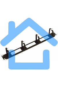 Горизонт. кабельный органайзер с окнами 19