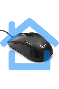 Мышь проводная Gembird MUSOPTI9-905U черный, 1000 dpi, USB, кнопки - 3