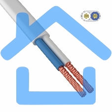 Провод ШВВП 2х0,5 мм² 300 м белый ГОСТ 7399-97 Провод ШВВП 2х0,5 мм² 300 м белый ГОСТ 7399-97