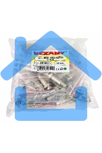 Разъем штекер BNC под пайку с пружиной металл (универсальный) Rexant