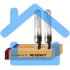 Лампа газоразрядная натриевая ДНаТ 250 E40 (25) МЕГАВАТТ 02942