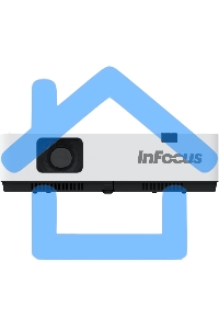 Проектор INFOCUS IN1014 3LCD, 3400 lm, XGA (1024x768), 2000:1, 1.481.78:1, 3.5мм in, Composite video, VGA IN, HDMI IN, USB b, лампа 20000ч.(ECO mode), RS232, 1x10W, 31дБ, 3,1 кг