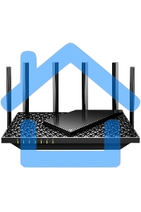 Роутер TP-Link Archer AX73 AX5400 Dual Band Wireless Gigabit Router, 1.5 GHz Tri-Core CPU, 1 GE WAN + 4 GE LAN ports, 1× USB 3.0 Port, support 1024-QAM, OFDMA, MU-MIMO, Airtime Fairness, Beamforming, 160MHz Channel Width, come with HomeShieldTM, support R