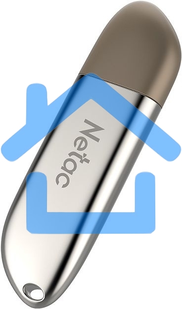 Флешка USB R/W Drive Netac U352 USB3.0 64Gb, retail version