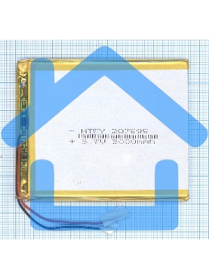 Аккумулятор Li-Pol (батарея) 3*75*95мм 2pin 3.7V/3000mAh
