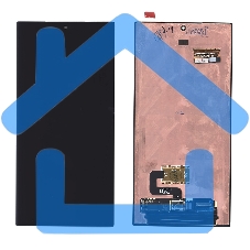 Дисплей для Samsung Galaxy S23 Ultra SM-S918B в сборе с тачскрином, черный orig