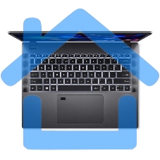 Ноутбук Acer TravelMate TMP214-55-G2-597S серебристый 14