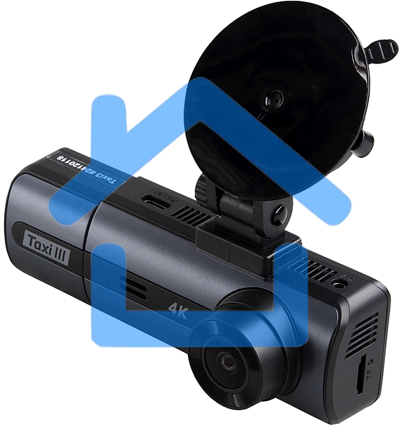 Видеорегистратор Silverstone F1 Taxi 3 4K черный 2160x3840 2160p 140гр.