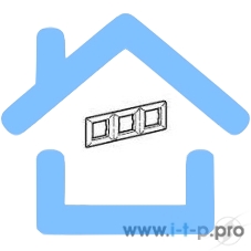 Рамка Valena - Белая - трехместная Legrand 774453