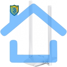 Сетевой адаптер WiFi Mercusys MW300UH USB 2.0 (ант.внеш.несъем.) 2ант.