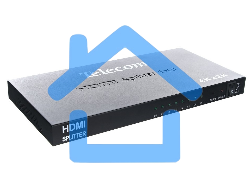 Разветвитель Telecom HDMI 1=>8 4k@30 HZ <TTS7010>