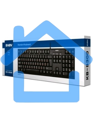 Клавиатура SVEN KB-S300 / USB / WIRED / Black