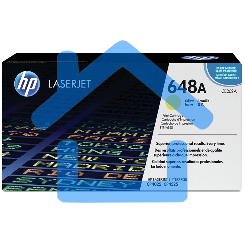 Картридж лазерный HP CE262A желтый для CLJ CP4025/CP4525 11000стр.