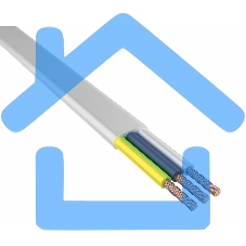 Провод ШВВП 3х0,75 мм² 200 м белый ГОСТ 7399-97 Провод ШВВП 3х0,75 мм² 200 м белый ГОСТ 7399-97