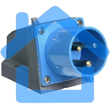 Вилка 523 стац.2Р + РЕ 32А 220В IP44 ИЭК