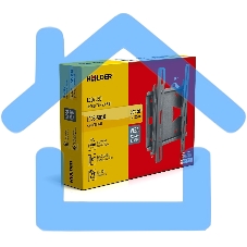 Кронштейн для телевизора Holder LCDS-5010 черный металлик настенный наклон