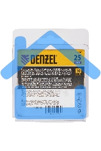 Набор бит торсионных PZ1x25 мм, лазерная обработка шлица, сталь S2, 10 шт. Denzel