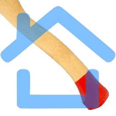 Топор Россия кованый в сборе Туристический, 630 900 гр, 400 мм 21666