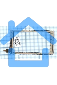 Сенсорное стекло (тачскрин) C196131A1-FPC740DR, черное