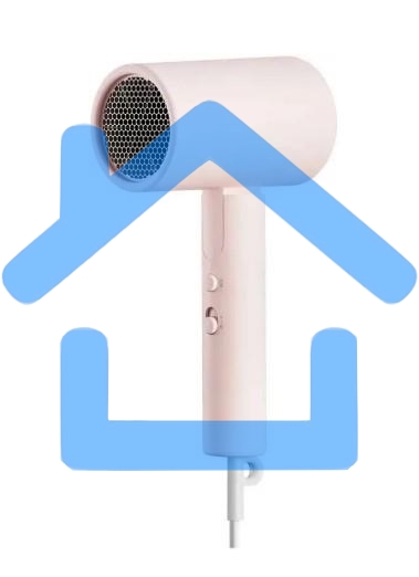 Фен Xiaomi BHR7474EU Compact Hair Dryer H101 1600 Вт розовый