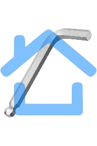 Набор ключей имбусовых Сибртех HEX, 2-12 мм, CrV, 9 шт., с шаром