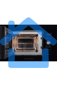 Микроволновая печь встраиваемая Kuppersberg HMW 625 B 20 л, High-Tech, 800 Вт, черный