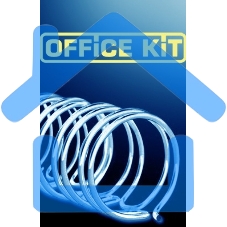 Пружины для переплета металлические Office Kit d=14.3мм 100-120лист A4 черный (100шт) OKPM916B