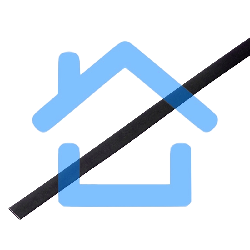 Термоусадочная трубка 30/15 мм, черная, упаковка 10 шт. по 1 м PROconnect