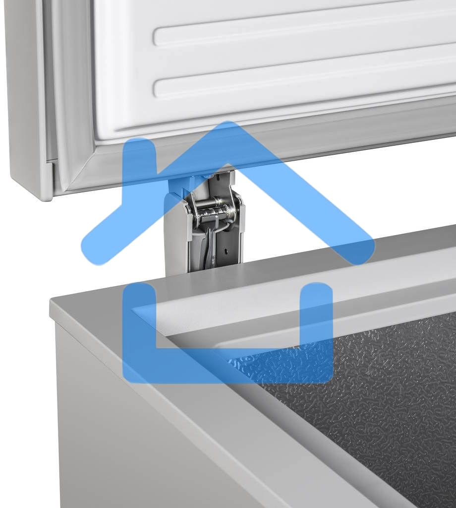 Морозильный ларь Maunfeld MFL200GR, серый, 200л