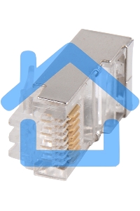 Разъем для кабеля RJ45 FTP кат. 5e GENERICA ITK CS3-1C5EF-G