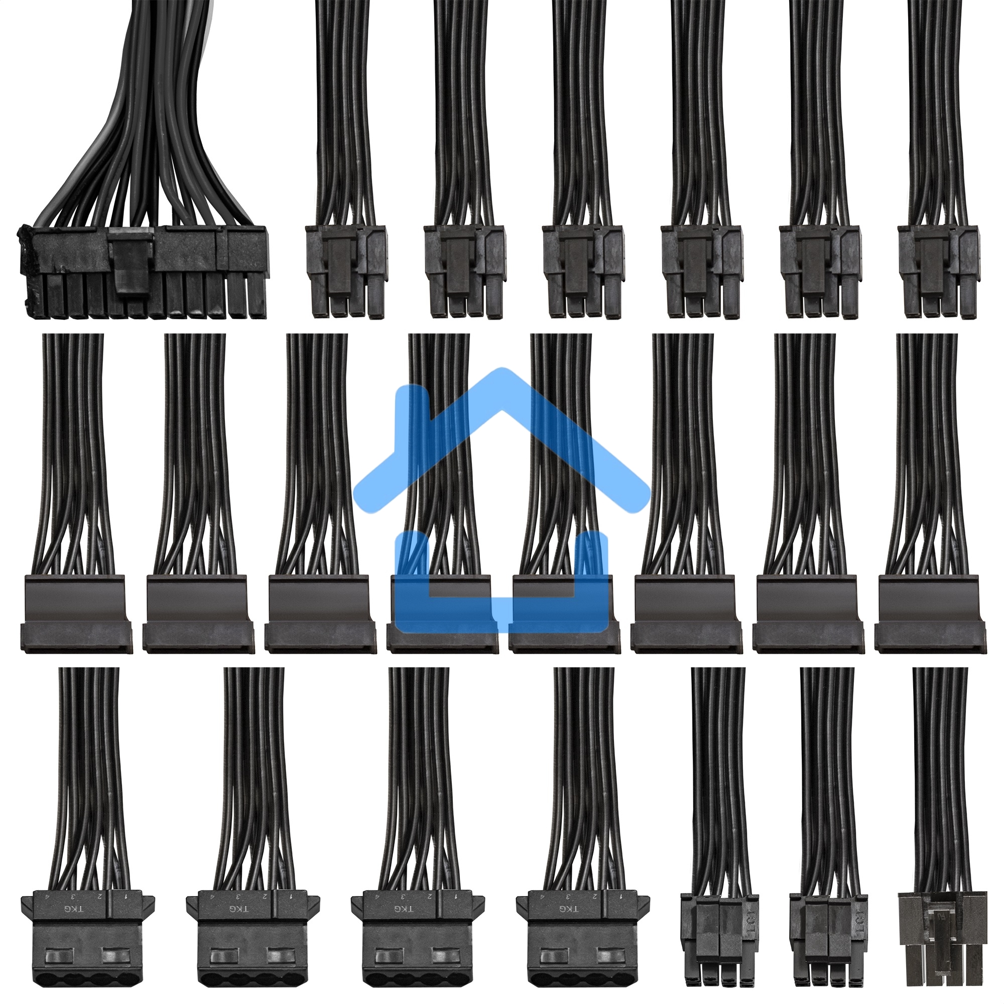 Блок питания ExeGate 900PPH-OEM (EX292160RUS-OEM-S), 900Вт, 80 PLUS Bronze, 120мм, черный