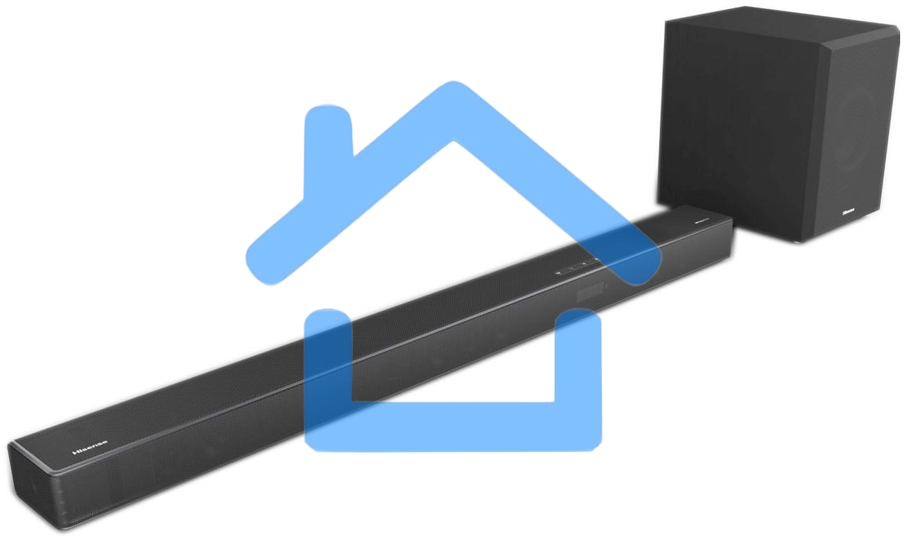 Набор домашний динамиков Hisense U5120GW+ черный Мощность звука 570 Вт Вт да 12 кг U5120GW+